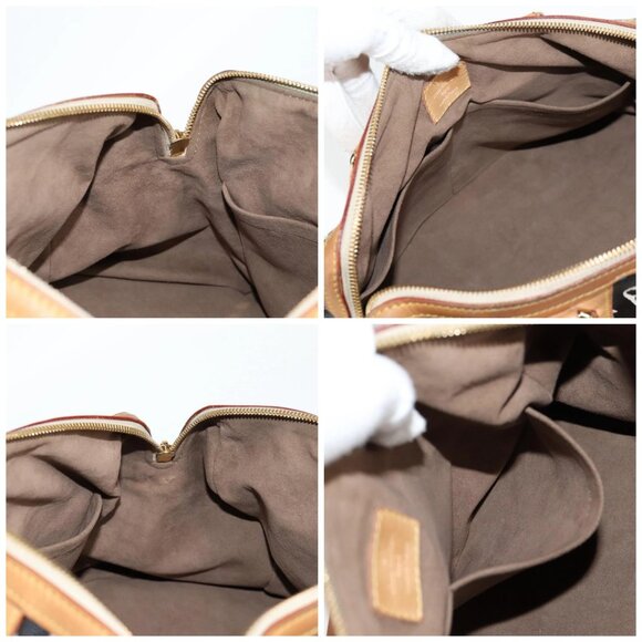 LOUIS VUITTON Monogram Multicolor Courtney MM Bag 2way Black - Picture 15 of 16